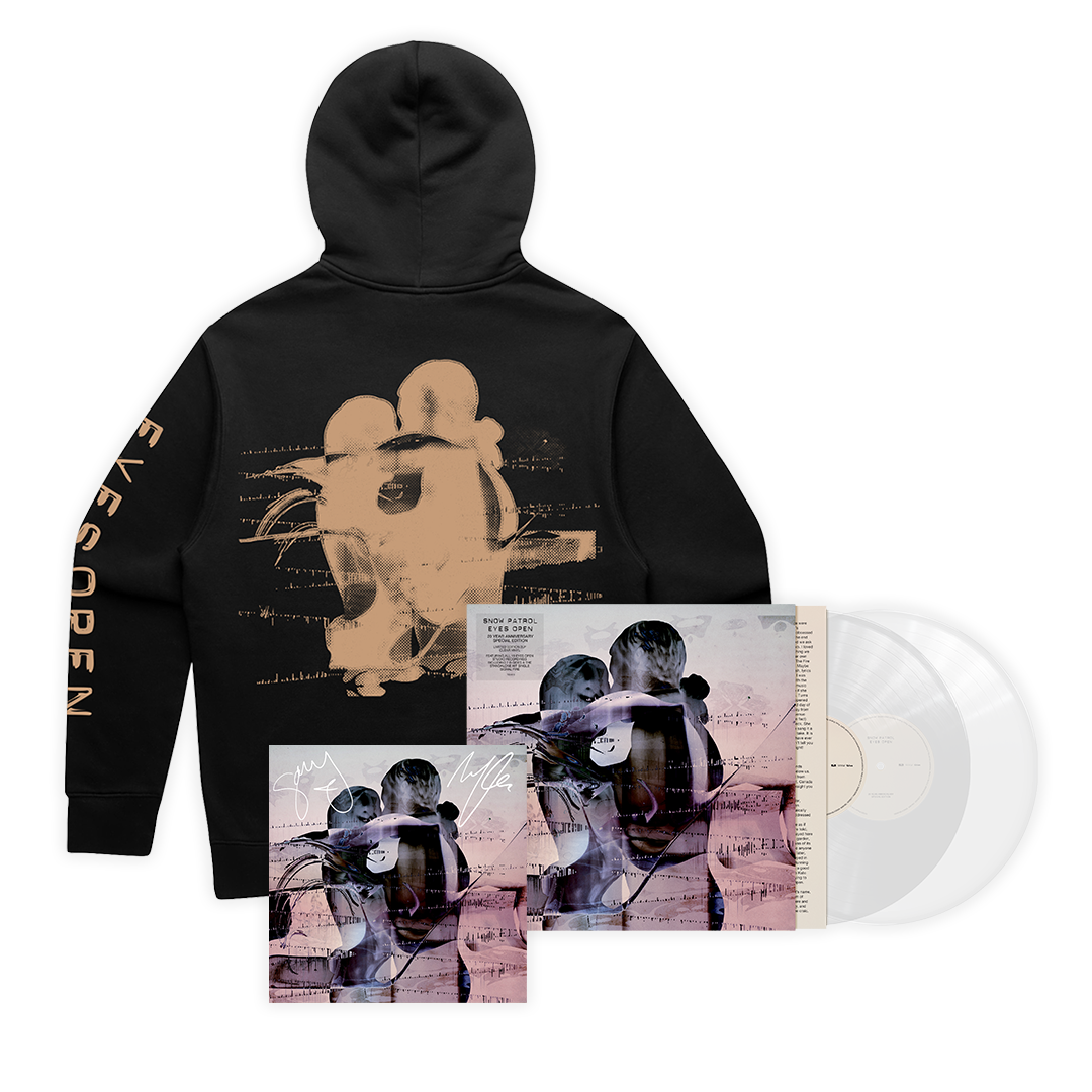 Eyes Open: Exclusive Clear 2LP Vinyl + Hoodie (Signed Edition)