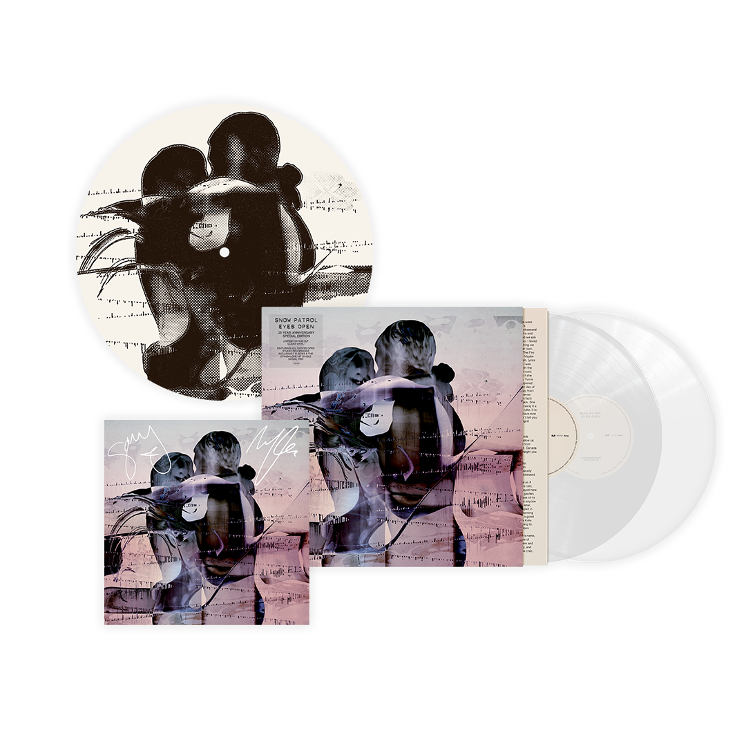 Eyes Open: Exclusive Clear 2LP Vinyl + Slipmat (Signed Edition)