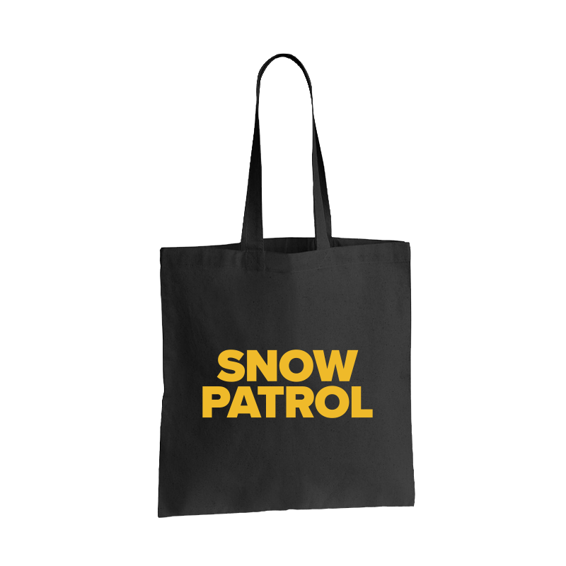 Snow Patrol - Black Snow Patrol Tote