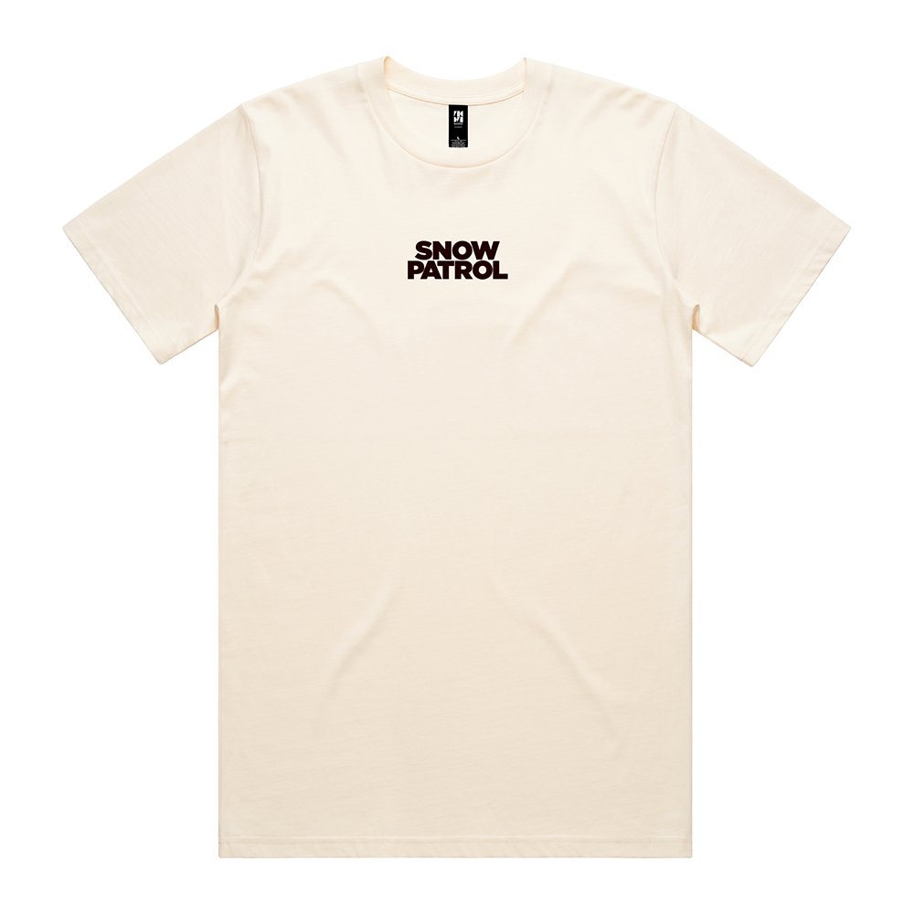 Snow Patrol - Eyes Open Ecru T-Shirt