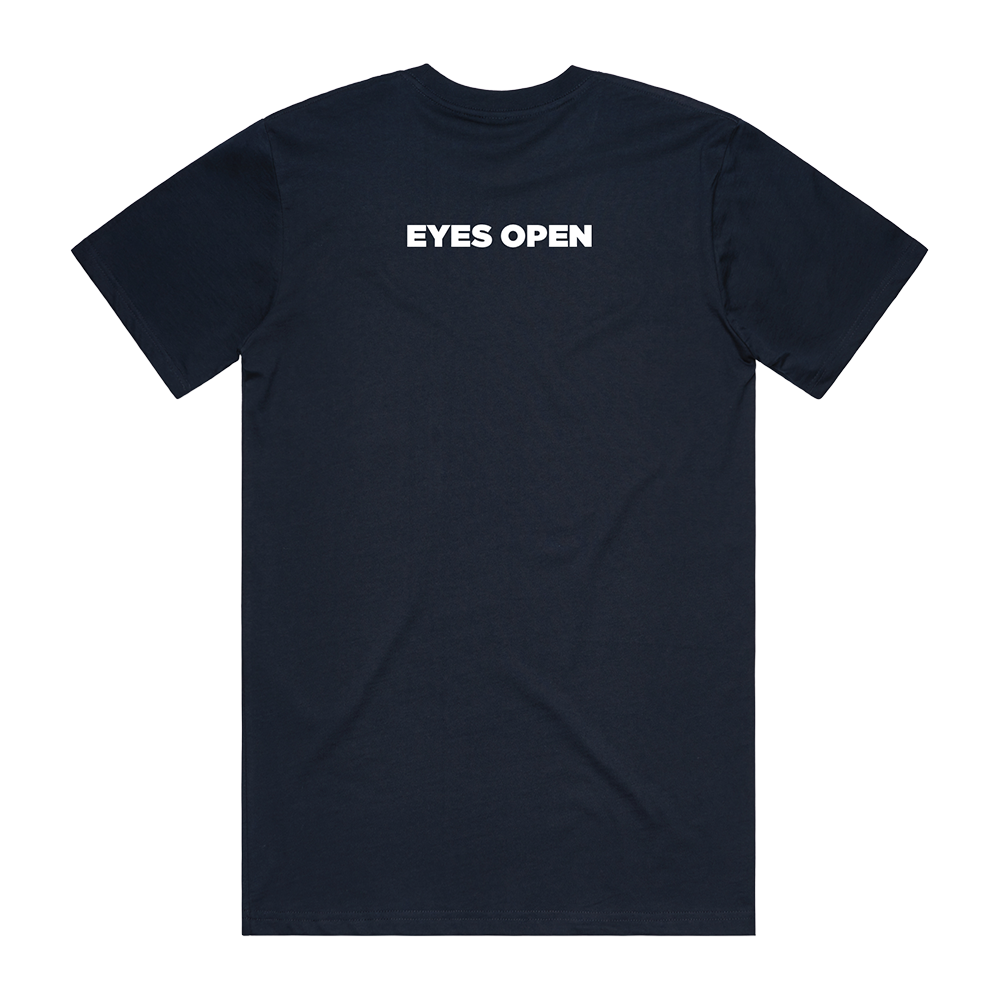 Snow Patrol - Eyes Open Navy T-Shirt