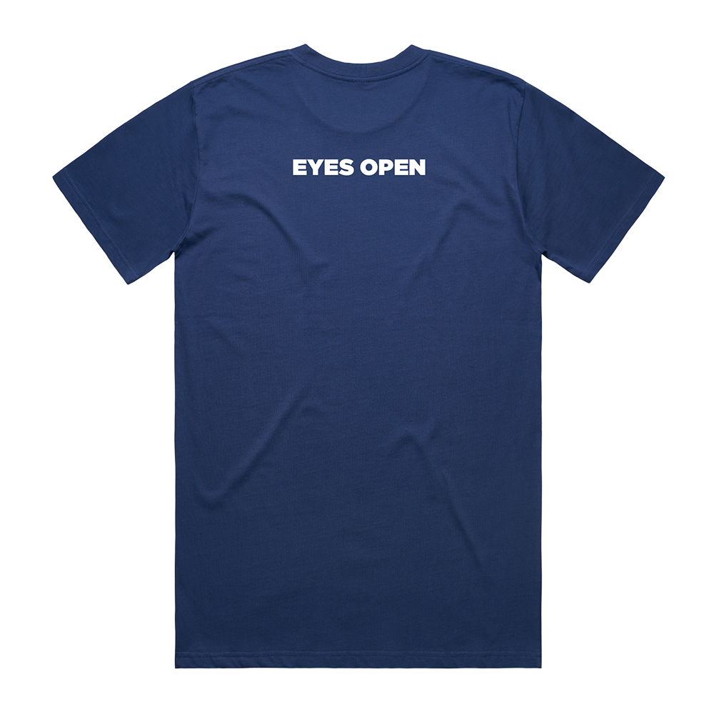 Snow Patrol - Eyes Open Navy T-Shirt
